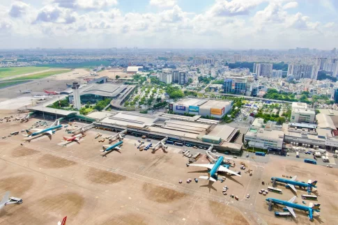 ベトナム南部のタンソンニャット国際空港