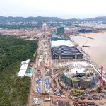 フーコック島のAPEC関連施設建設現場